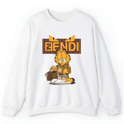 Fendi Diabolic Eyes Garfield Crewneck Sweatshirt CSTB0264