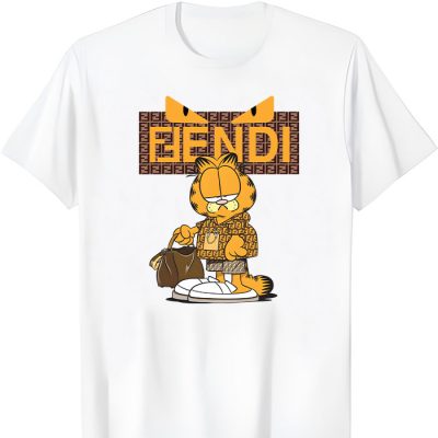 Fendi Diabolic Eyes Garfield Unisex T-Shirt TTB2542