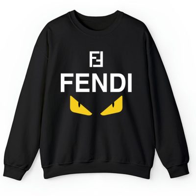 Fendi Diabolic Eyes Logo Crewneck Sweatshirt CSTB0249