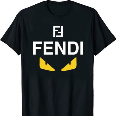 Fendi Diabolic Eyes Logo Unisex T-Shirt TTB2560