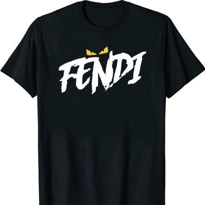 Fendi Diabolic Eyes Logo Unisex T-Shirt TTB2565