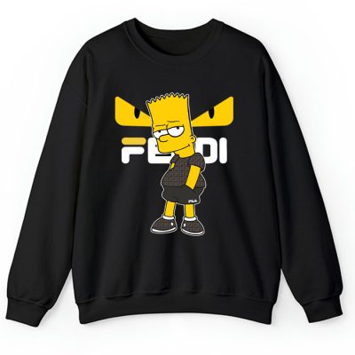 Fendi Fila Diabolic Eyes Simsom Crewneck Sweatshirt CSTB0272