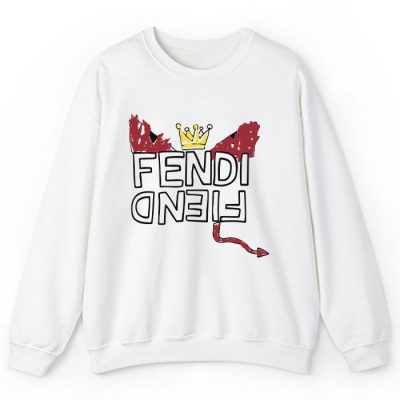 Fendi King Logo Crewneck Sweatshirt CSTB0256