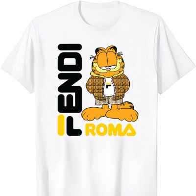 Fendi Roma Garfield Unisex T-Shirt TTB2543