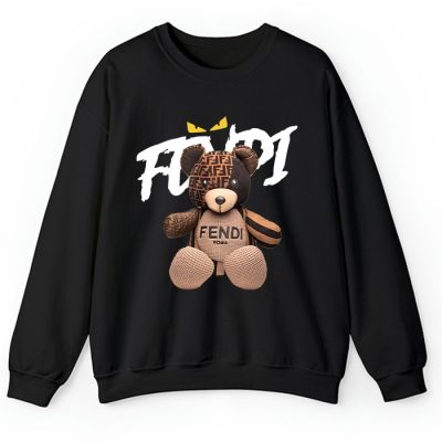 Fendi Roma Teddy Bear Crewneck Sweatshirt CSTB0267