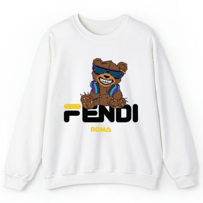 Fendi Roma Teddy Bear Crewneck Sweatshirt CSTB0269