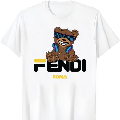 Fendi Roma Teddy Bear Unisex T-Shirt TTB2547