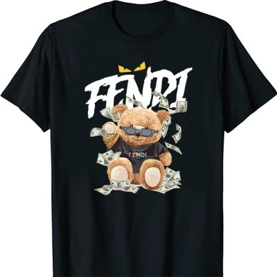 Fendi Roma Teddy Bear Unisex T-Shirt TTB2551