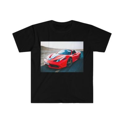 Ferrari 458 Speciale Aperta Car Cotton Tee Unisex T-Shirt FTS223