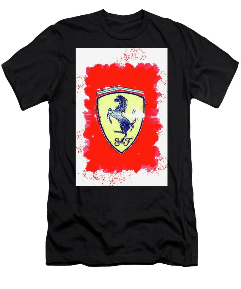 Ferrari Logo Valentino Visentini Fashion Cotton Tee Unisex T-Shirt FTS201