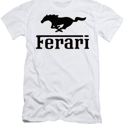 Ferrari Prancing Horse Logo Fashion Cotton Tee Unisex T-Shirt FTS198
