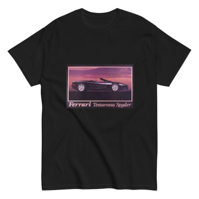 Ferrari Testarossa Spyder Cotton Tee Unisex T-Shirt FTS219
