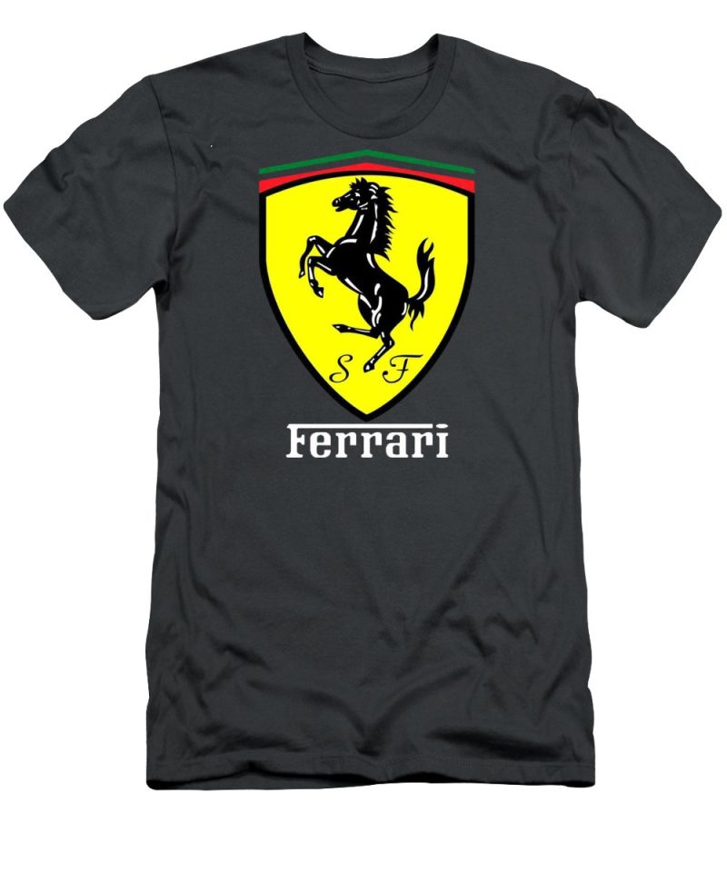 Ferrari Unique Logo Fashion Cotton Tee Unisex T-Shirt FTS199