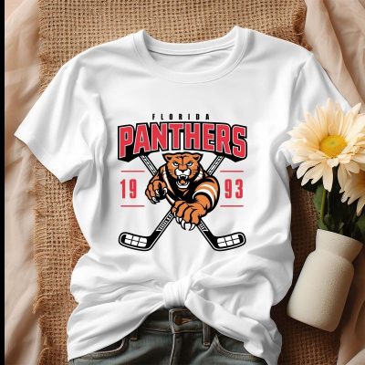 Florida Panthers 1993 Hockey Unisex T-Shirt Cotton Tee