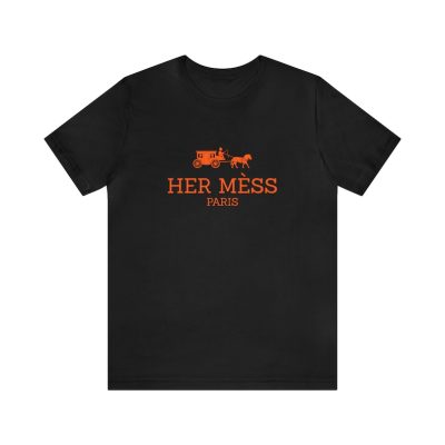 French Couture Parody Hermes Paris Funny Cotton Tee Unisex T-Shirt FTS138