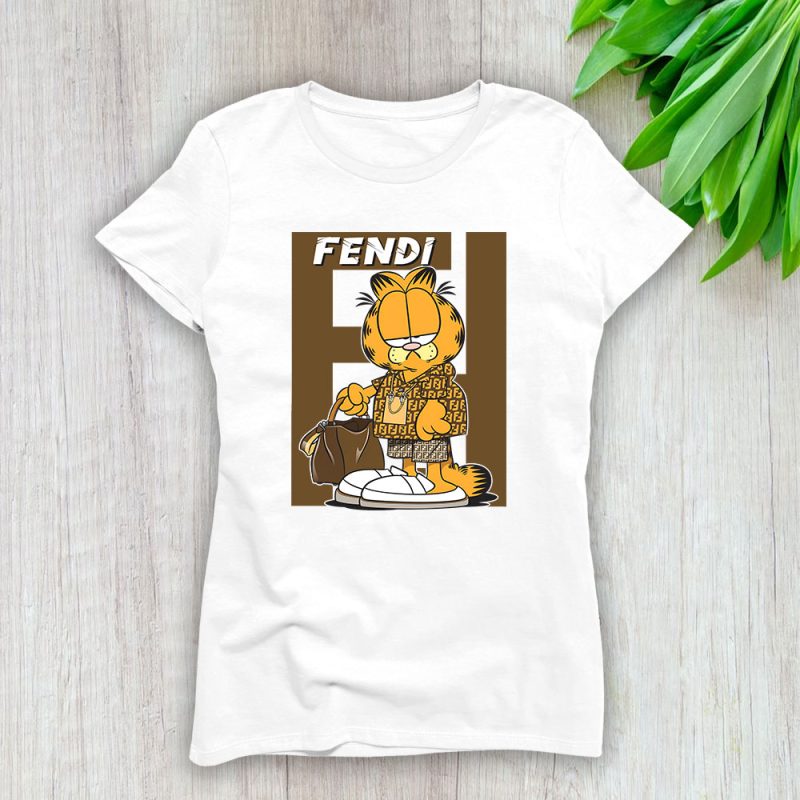 Garfield Fendi Lady T-Shirt Women Tee For Fans TLT1302