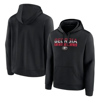 Georgia Bulldogs Pullover Hoodie - Black