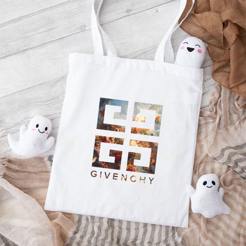 Givenchy Logo Luxury Cotton Canvas Tote Bag TTB1298