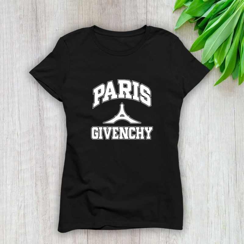 Givenchy Logo Luxury Lady T-Shirt Luxury Tee For Women LDS1292