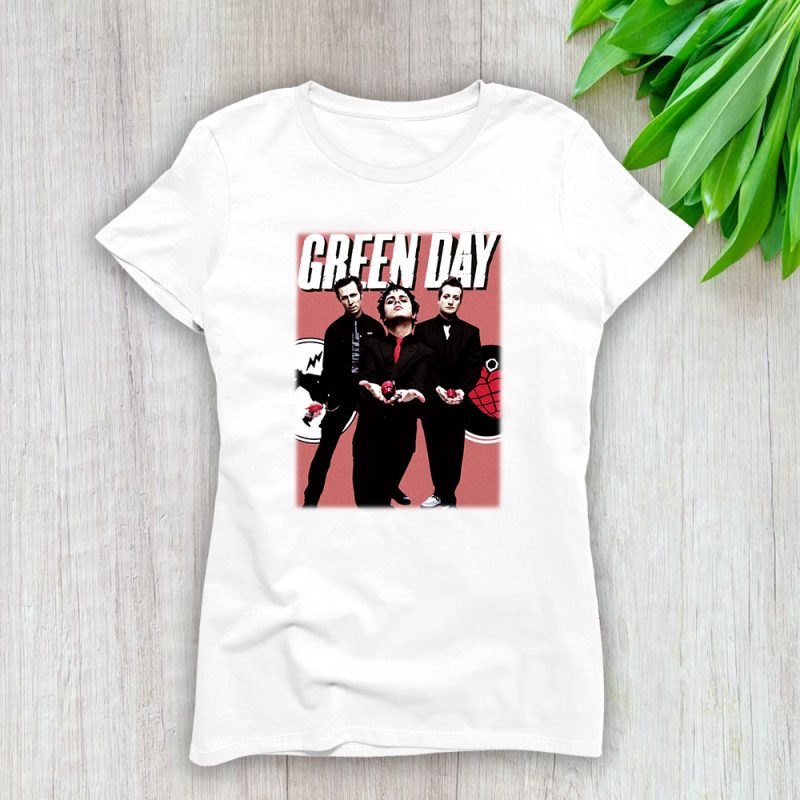 Green Day Rock Band Green Dayers Lady T-Shirt Women Tee For Fans TLT2336