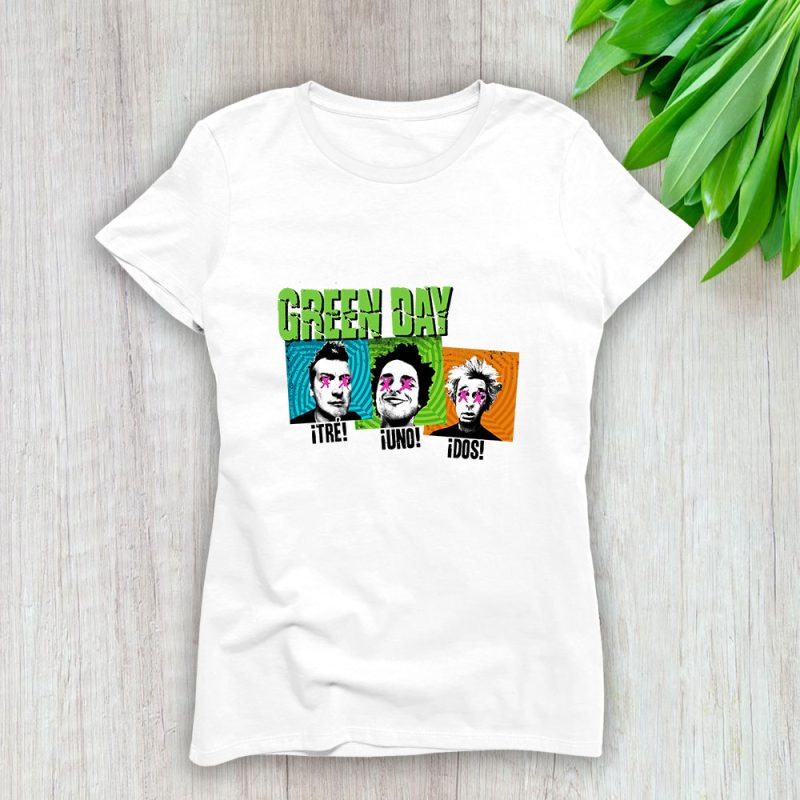 Green Day Rock Band Green Dayers Lady T-Shirt Women Tee For Fans TLT2347