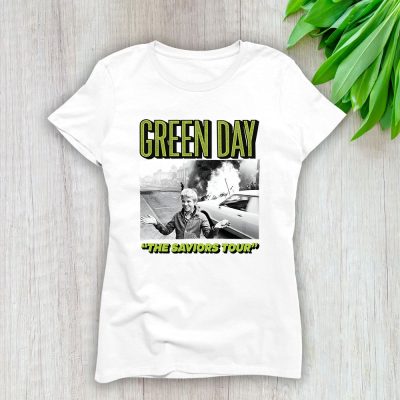 Green Day The Saviors 2024 Tour Lady T-Shirt Women Tee For Fans TLT2335