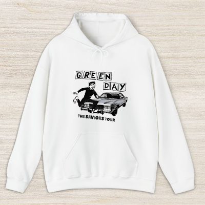 Green Day The Saviors 2024 Tour Unisex Pullover Hoodie TAH3780