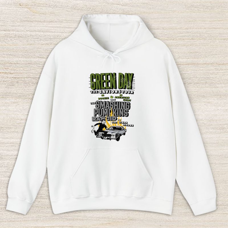 Green Day The Saviors 2024 Tour Unisex Pullover Hoodie TAH3790