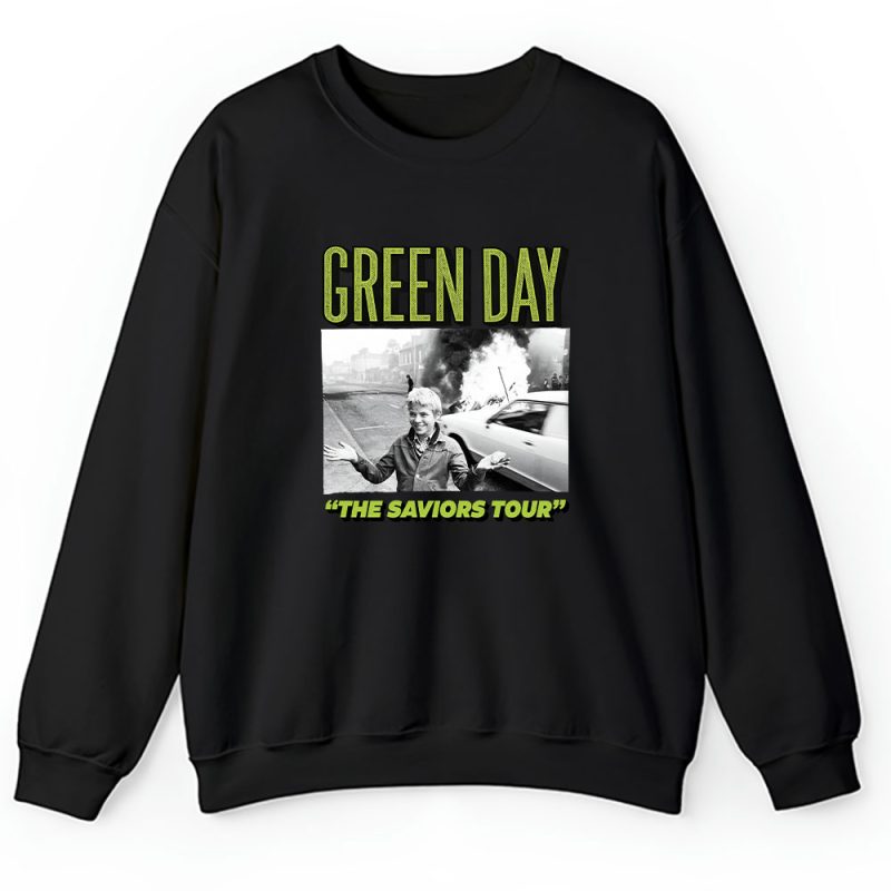 Green Day The Saviors 2024 Tour Unisex Sweatshirt TAS3782