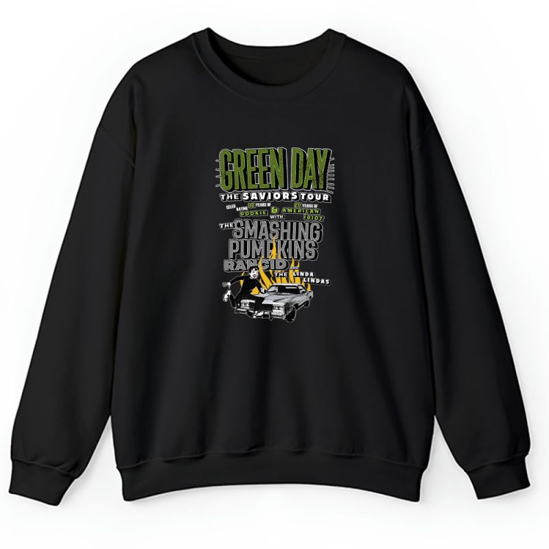 Green Day The Saviors 2024 Tour Unisex Sweatshirt TAS3790