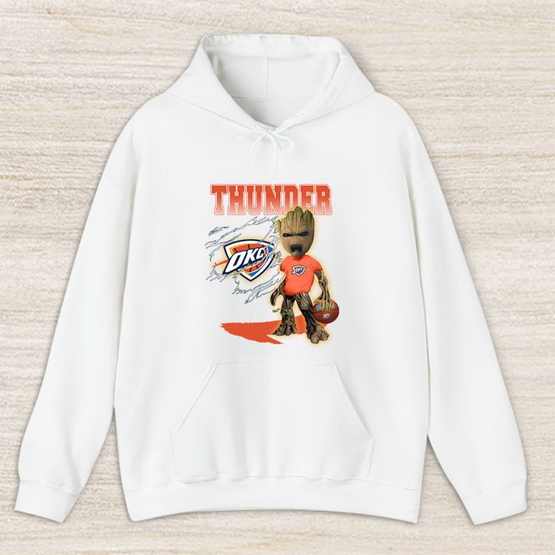 Groot NBA Oklahoma City Thunder Unisex Pullover Hoodie TAH3500