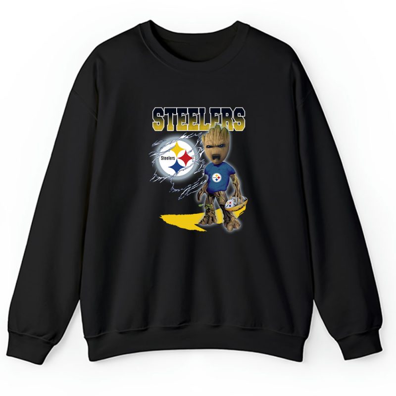 Groot NFL Pittsburgh Steelers Unisex Sweatshirt TAS3502