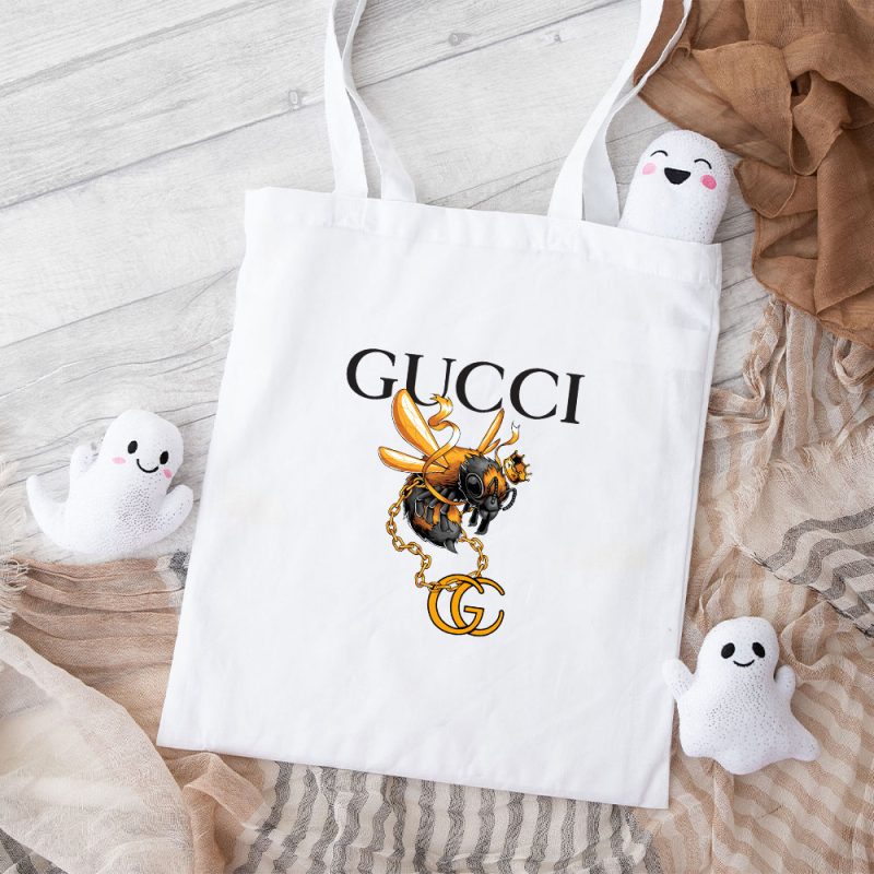 Gucci Bee King Cotton Canvas Tote Bag TTB1304