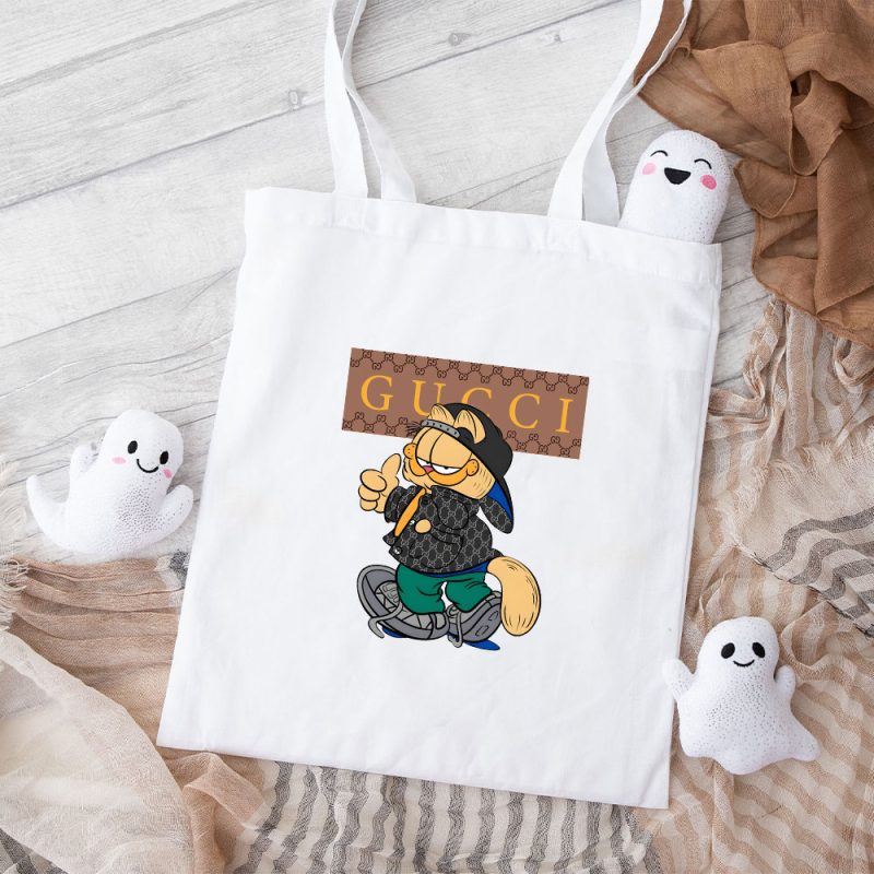 Gucci Garfield Cool Cotton Canvas Tote Bag TTB1383