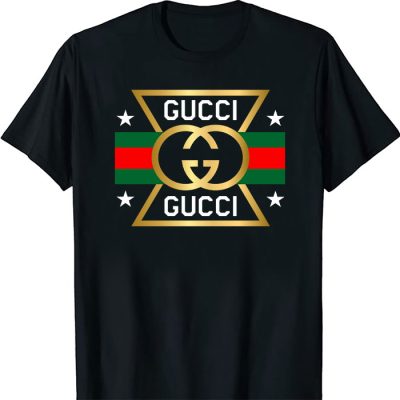 Gucci Gold Logo Unisex T-Shirt NTB2630