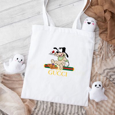 Gucci Goofy Kid Cotton Canvas Tote Bag TTB1390