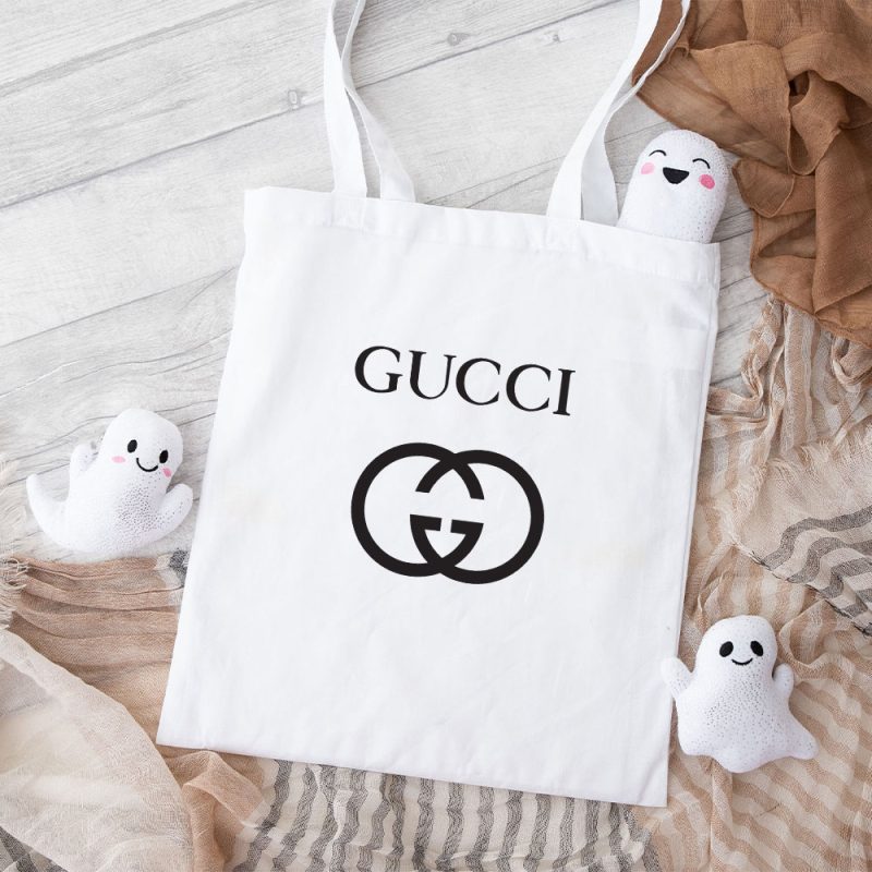 Gucci Interlocking G Cotton Canvas Tote Bag TTB1311