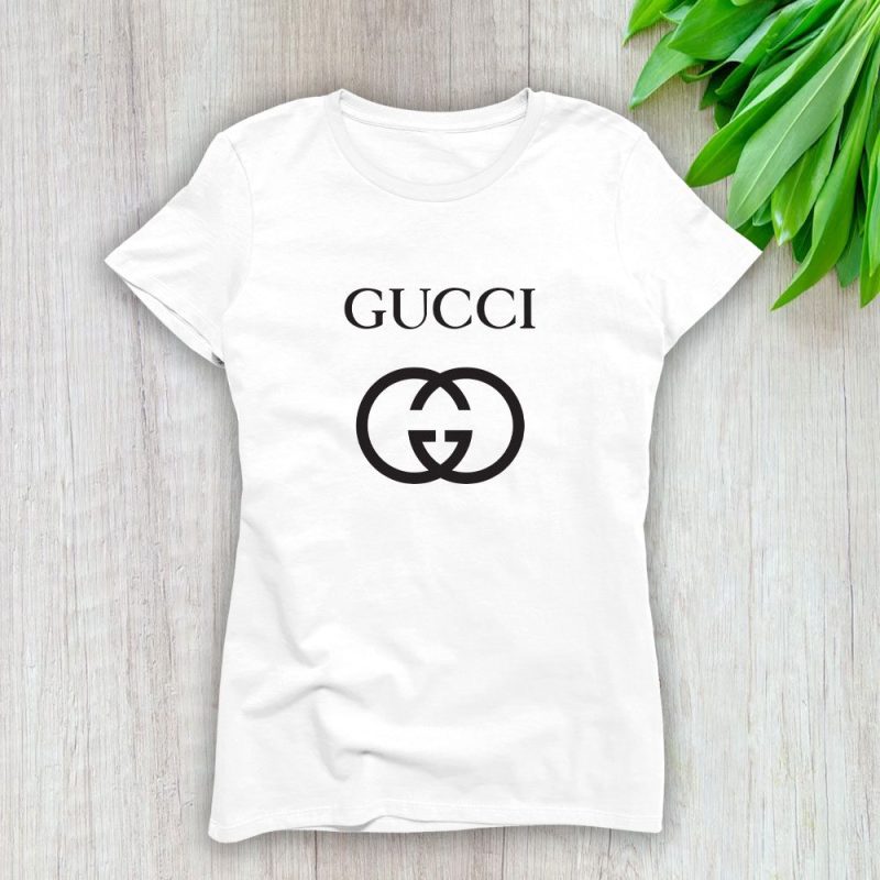 Gucci Interlocking G Lady T-Shirt Luxury Tee For Women LDS1313