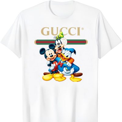 Gucci Mickey Mouse And Friend Unisex T-Shirt NTB2573