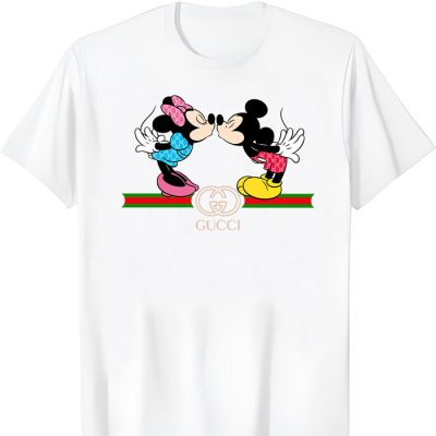 Gucci Mickey Mouse And Minnie Mouse Couple Unisex T-Shirt NTB2613