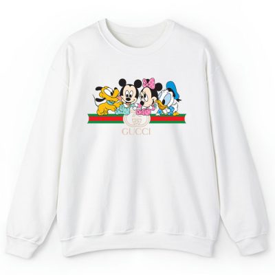 Gucci Mickey Mouse Kid And Friend Crewneck Sweatshirt CSTB0450