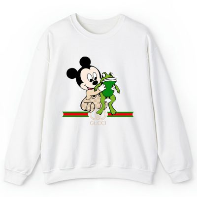 Gucci Mickey Mouse Kid And Frog Crewneck Sweatshirt CSTB0448