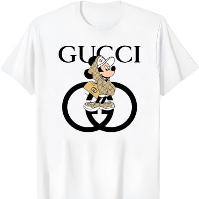 Gucci Mickey Mouse With Bag Unisex T-Shirt NTB2575