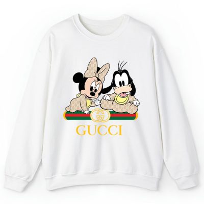 Gucci Minnie Mouse And Goofy Kid Crewneck Sweatshirt CSTB0368