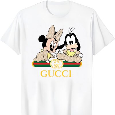 Gucci Minnie Mouse And Goofy Kid Unisex T-Shirt TTB2238