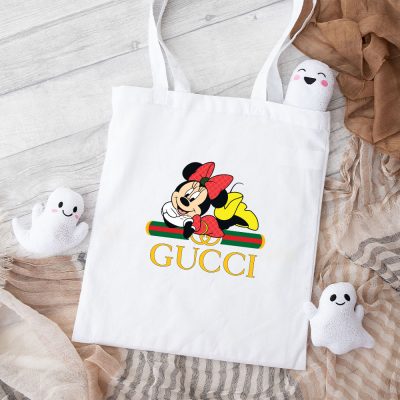 Gucci Minnie Mouse Cotton Canvas Tote Bag TTB1332