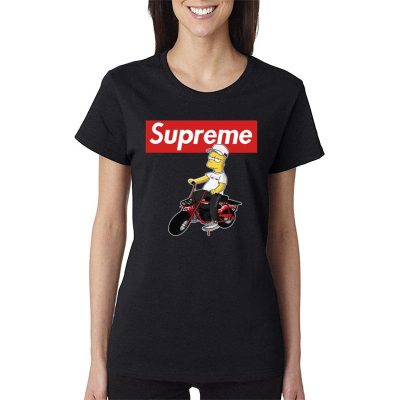 Gucci Supreme Bart Simpson Women Lady T-Shirt