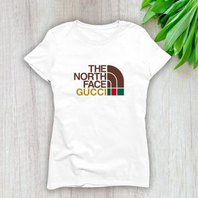 Gucci The North Face Lady T-Shirt Luxury Tee For Women LDS1318