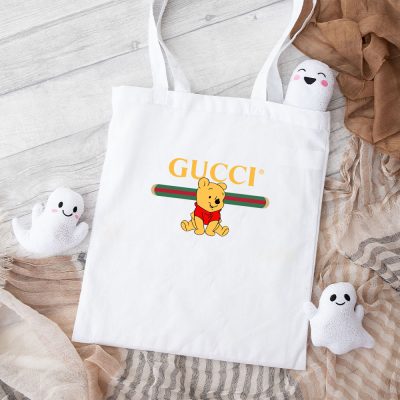 Gucci Winnie The Pooh Cotton Canvas Tote Bag TTB1458