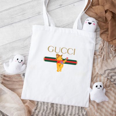 Gucci Winnie The Pooh Cotton Canvas Tote Bag TTB1461